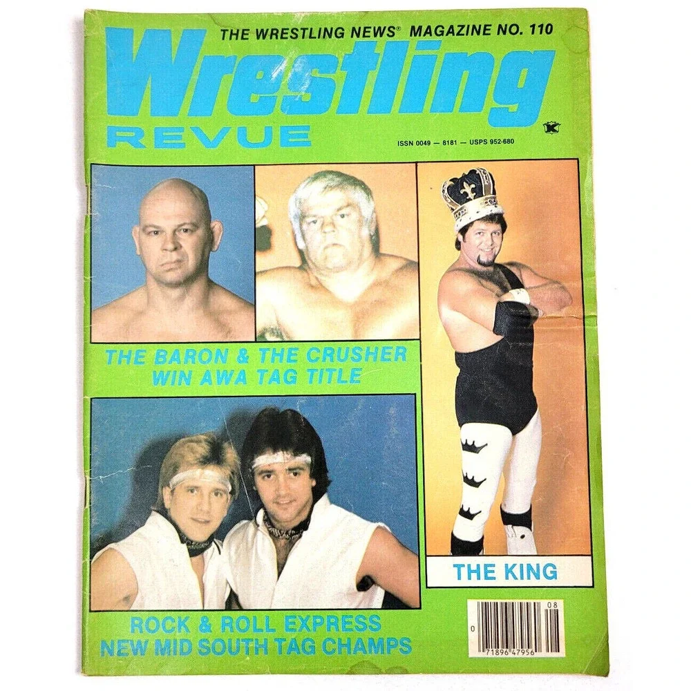WRESTLING REVUE - 1984  - ROCK‎ & ROLL EXPRESS / JERRY THE KING LAWLER / BARON